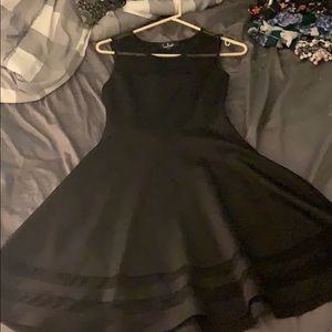 Black formal dress